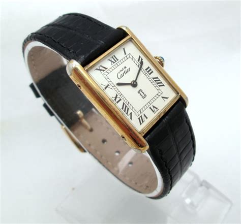 orologio cartier vintage uomo